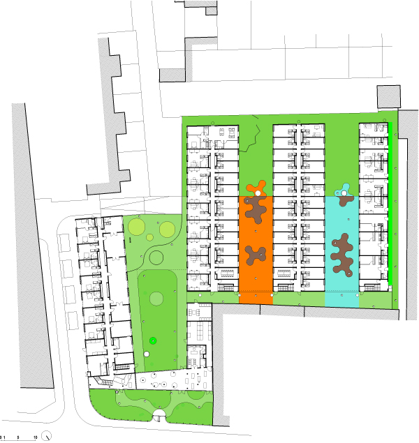 Student Housing in Epinay / ECDM
