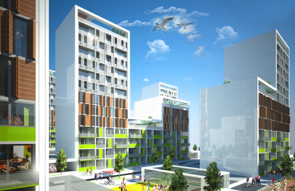 Istanbul Kayabasi Housing Design Competition / Honorable Mention for Aboutblank