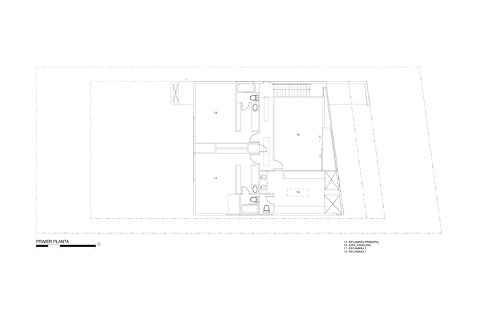 SECOND _ 1. Story second floor plan
