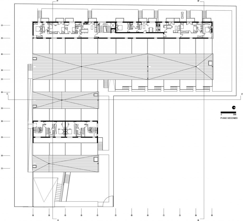 From AutoCAD LT Drawing "\Boeri_studioPROGETTIARCHITETTURASE second floor plan