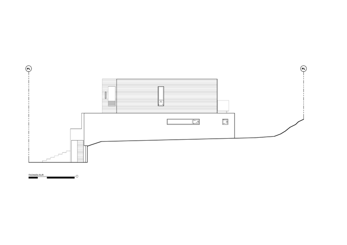 ELEVATION _ Autorebuild Model south elevation