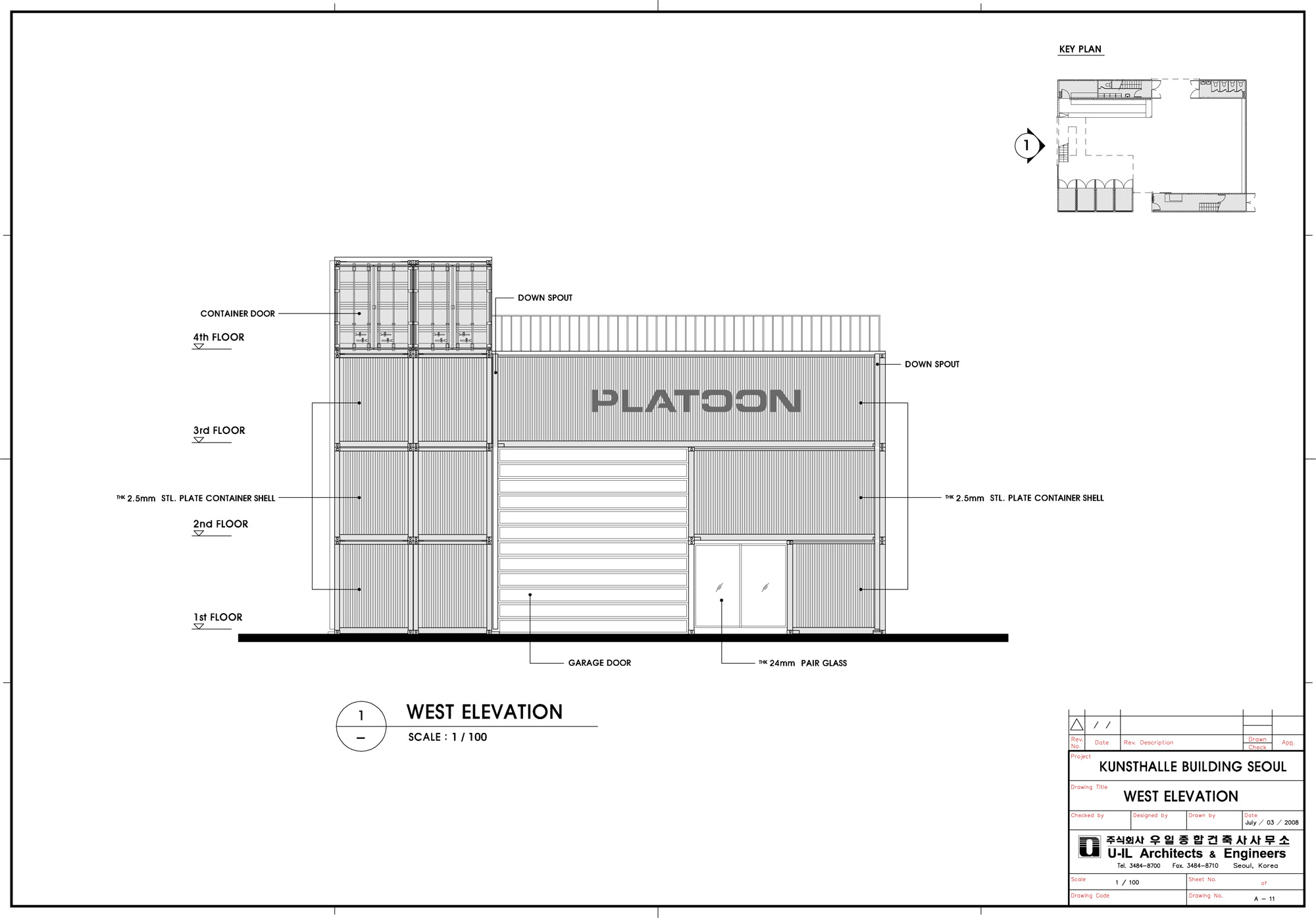  west elevation