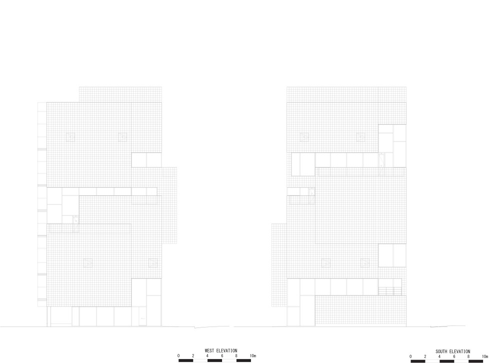 west-south-elevations west & south elevations