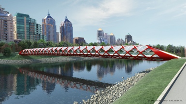 Peace Bridge / Santiago Calatrava