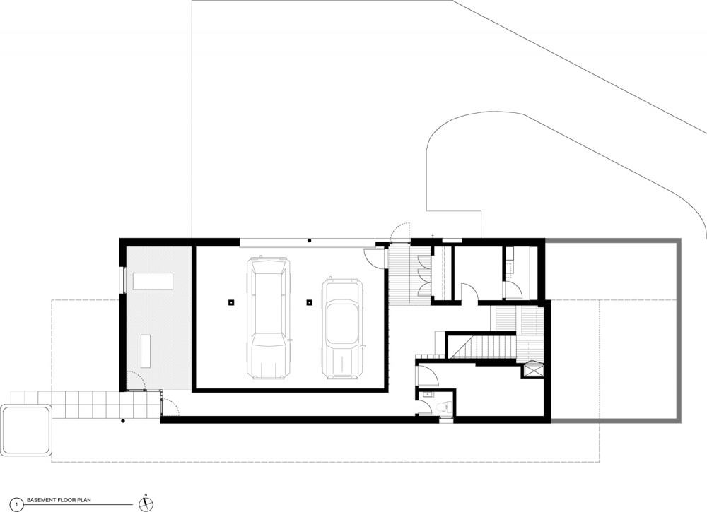 2002-19 A1.0 Series 9.1.03 v11 basement floor plan