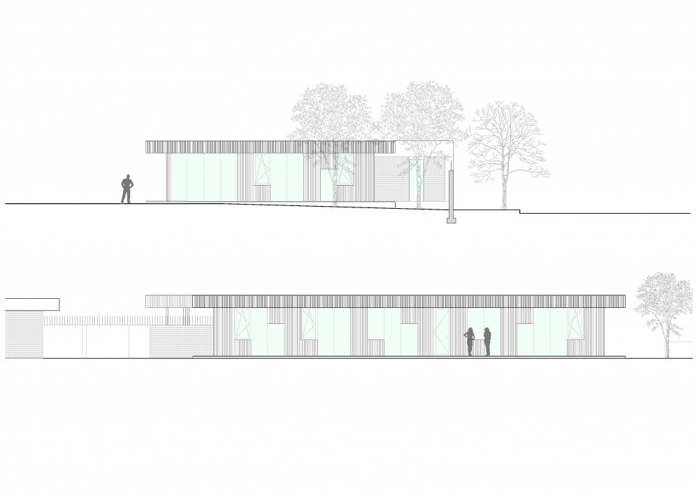Visa section of Swiss Embassy in Beijing  / EXH Design