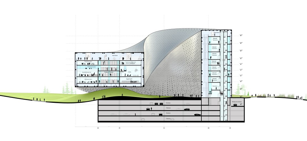 National Library in Astana,  Kazakhstan / BIG