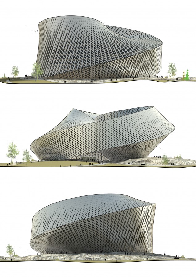 National Library in Astana,  Kazakhstan / BIG