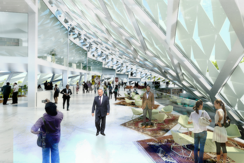 National Library in Astana,  Kazakhstan / BIG