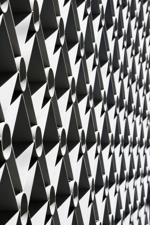 Steel grid detail © Leonardo Finotti Steel grid detail © Leonardo Finotti