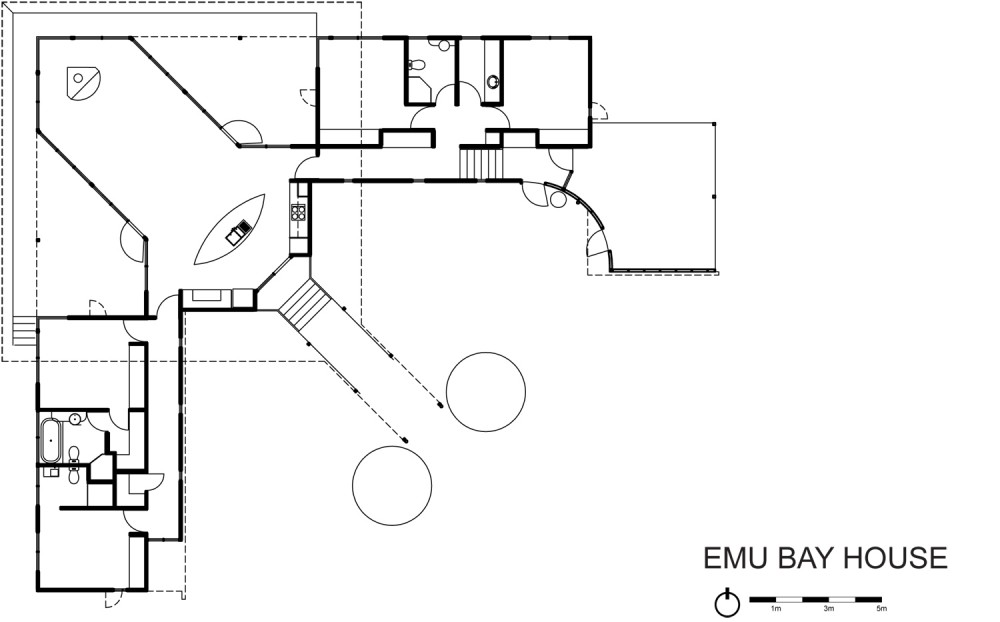 Y:RAIA Awards 2009Emu Bay HouseBH plan floor (1 floor plan