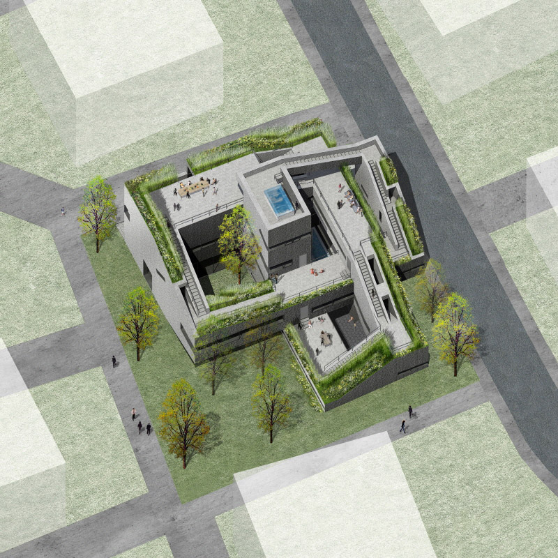 mass-studies_knot_house_01-bird_s-eye-view courtesy of Mass Studies
