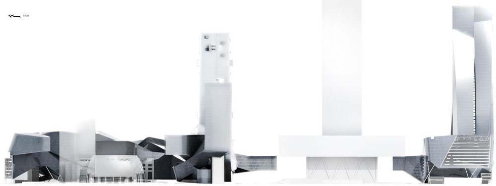 Four Towers in One Competition / Morphosis