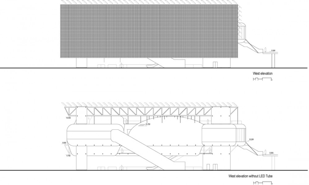 west elevation west elevation
