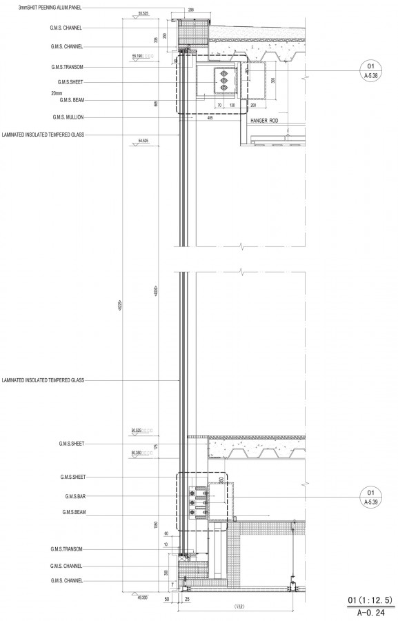 Bridge cross section bridge details 02