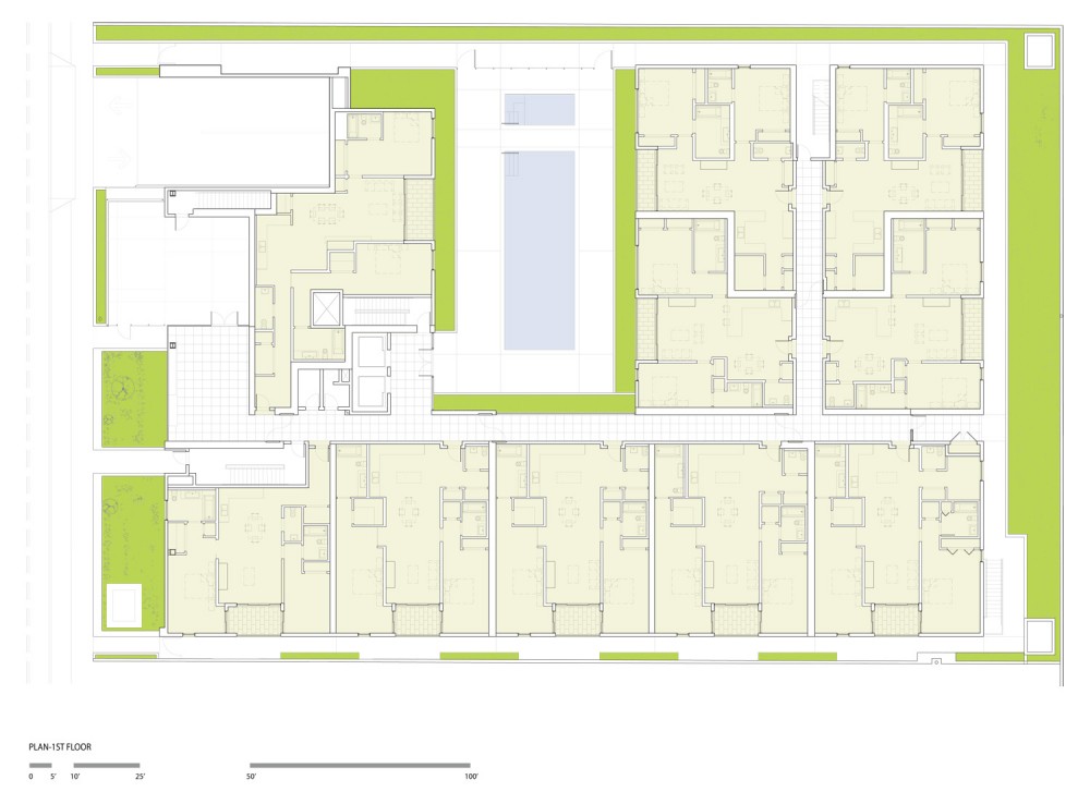 1ST FL first floor plan