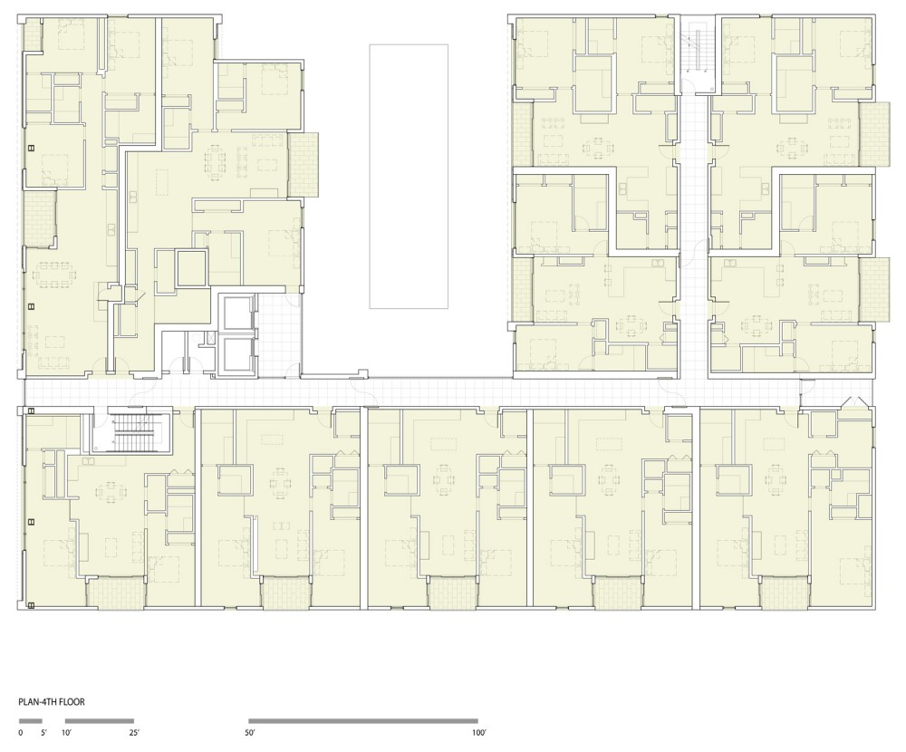 4TH FL fourth floor plan