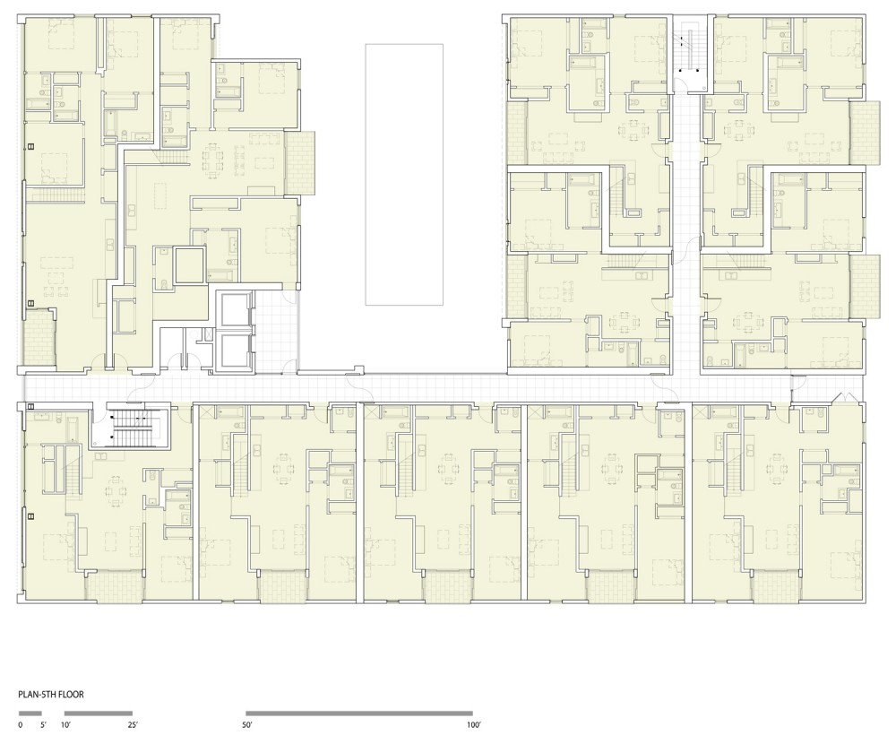 5TH FL fifth floor plan