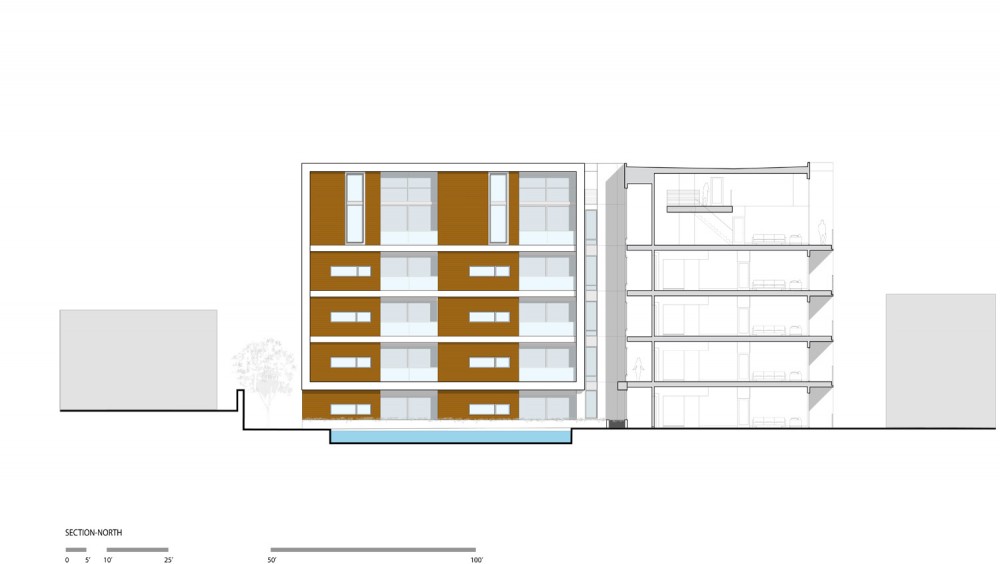 Section-North-with-buildings section 01