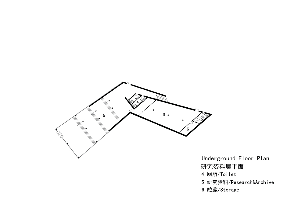 Underground floor plan underground floor plan