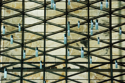 KAUST Library interior chandelier detail © 2009 J.B. Picoulet – S. Lourié KAUST Library interior, chandelier detail © 2009 J.B. Picoulet – S. Lourié
