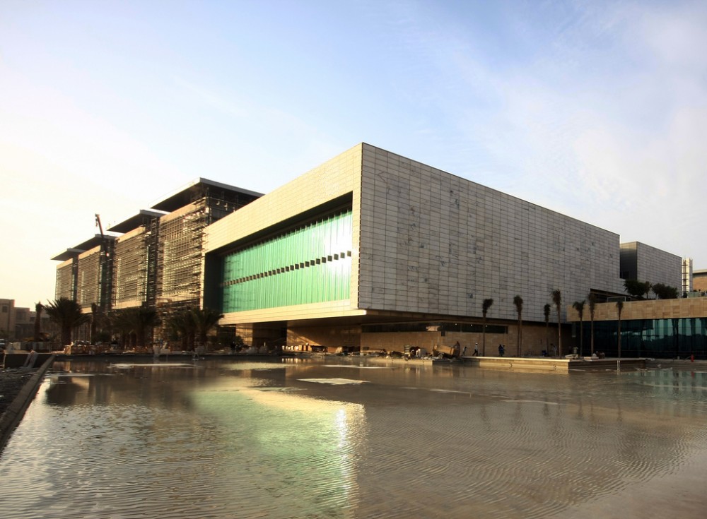KAUST Library from the Sea Steps KAUST Library  © 2009 J.B. Picoulet – S. Lourié