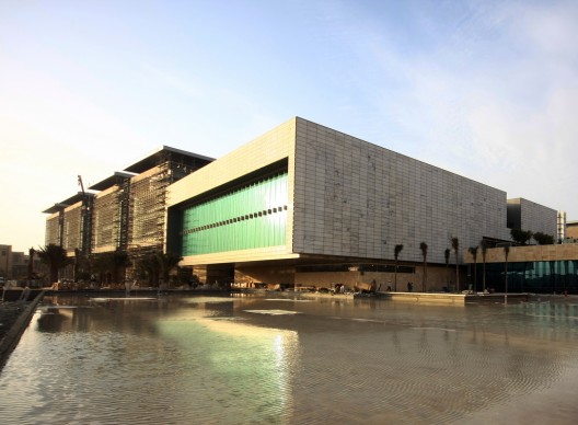 KAUST Library from the Sea Steps KAUST Library © 2009 J.B. Picoulet – S. Lourié