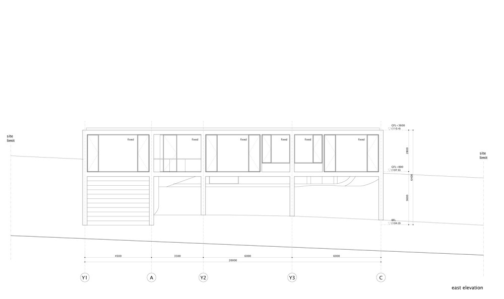 east elevation east elevation