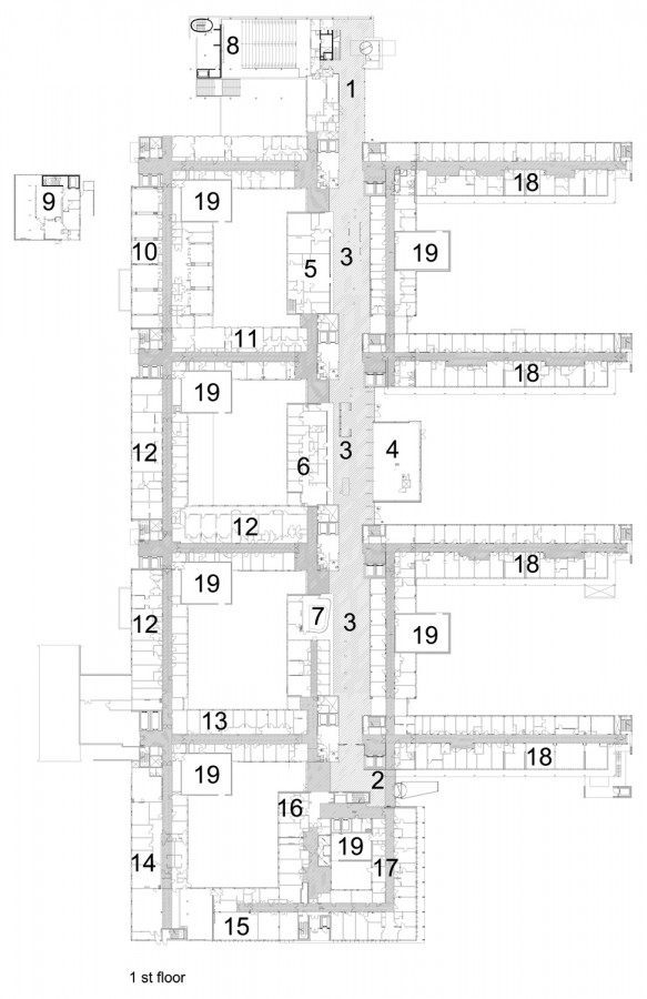 J:BibliotekPresentasjonerAvProsjektet2008_ProsjektPresentasjo first floor plan