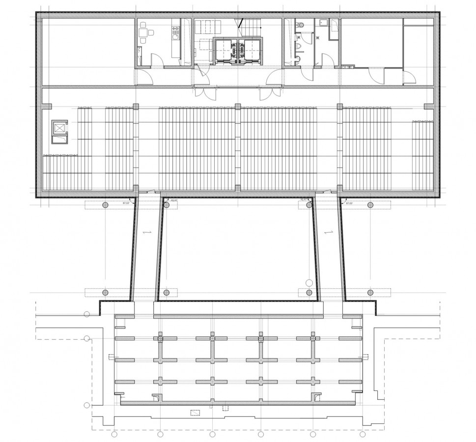 Neostudio-Library-Basement basement floor plan