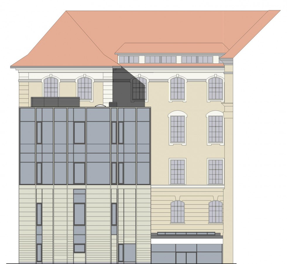 Neostudio-Library-West-elev west elevation