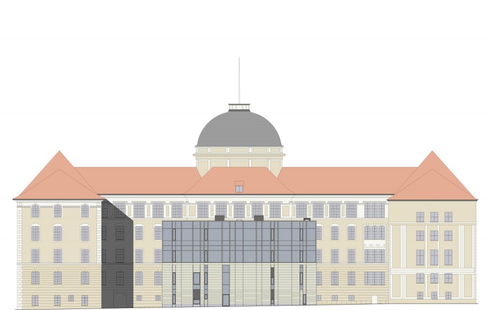 Neostudio-Library-North-ele north elevation
