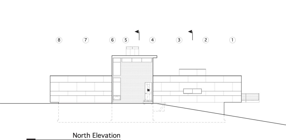 north elevation north elevation