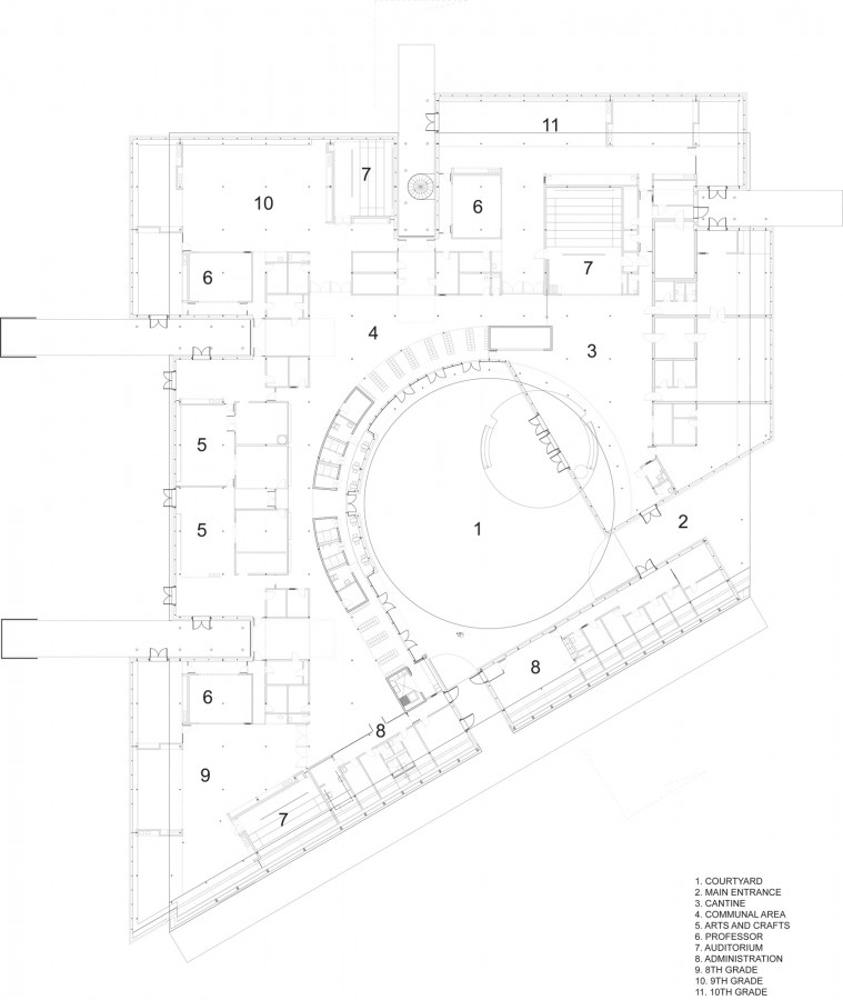 P:�701 Gjerdrum UngdomskoleTEGNING3-DetaljprosjektGjerdrum U floor plan