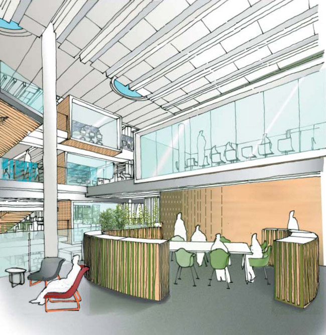 Level 3 Atrium-3 sketch