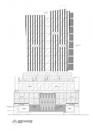 FRONT front elevation