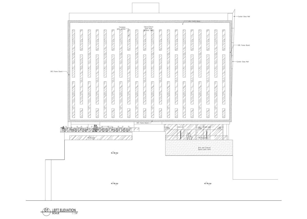 LEFT left elevation