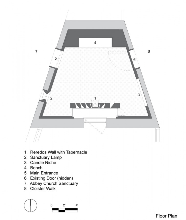 chapel floor plan chapel floor plan