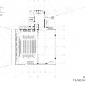 Level 01 PROSCENIUM proscenium floor plan © REX