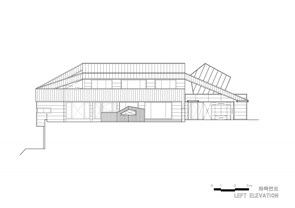 left elevation left elevation