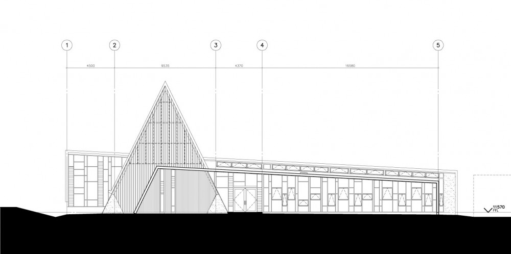 east east elevation