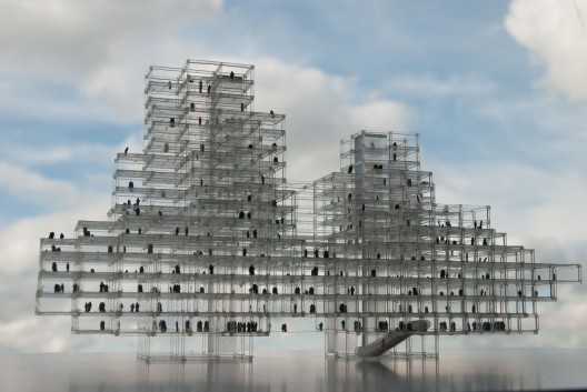 Stadskantoor_MODEL FRAME © OMA - model