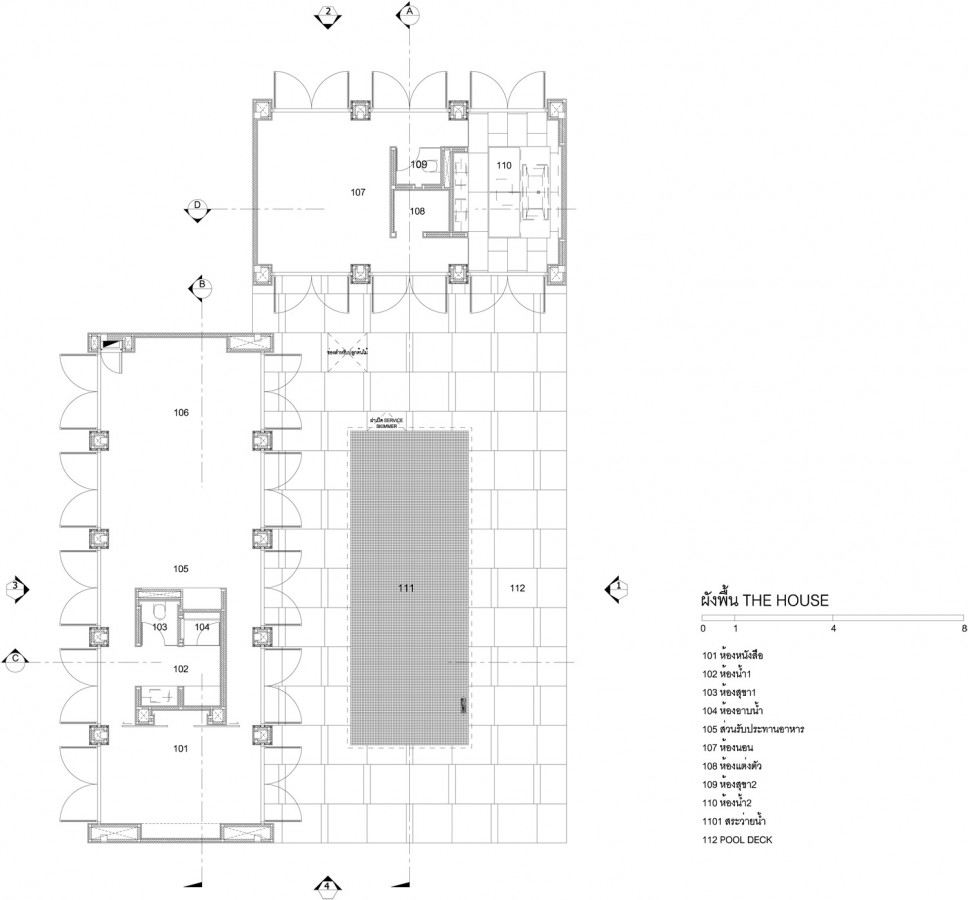 the house A_plan.dgn the house plan