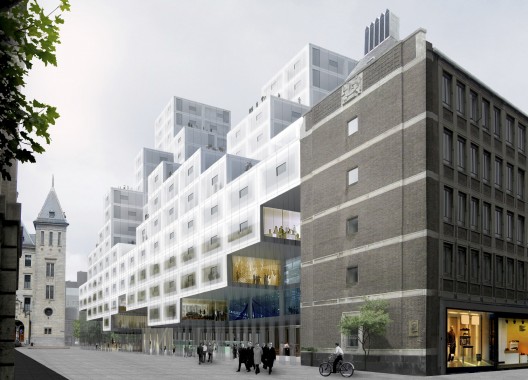 OMA Stadskantoor rendering © OMA