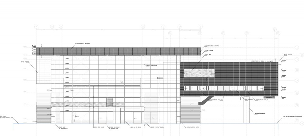 G:lavori archivioarch dailymuziekgebouw amsterdamACAD-3_51 M west elevation