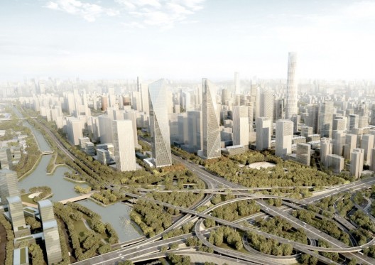 Rendering_GatewayDistrict Gateway District © SOM