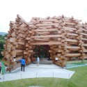 Woods of Net / Tezuka Architects / TIS & PARTNERS, photo by Abel Erazo Woods of Net / Tezuka Architects / TIS & PARTNERS, photo by Abel Erazo Woods of Net / Tezuka Architects / TIS & PARTNERS, photo by Abel Erazo