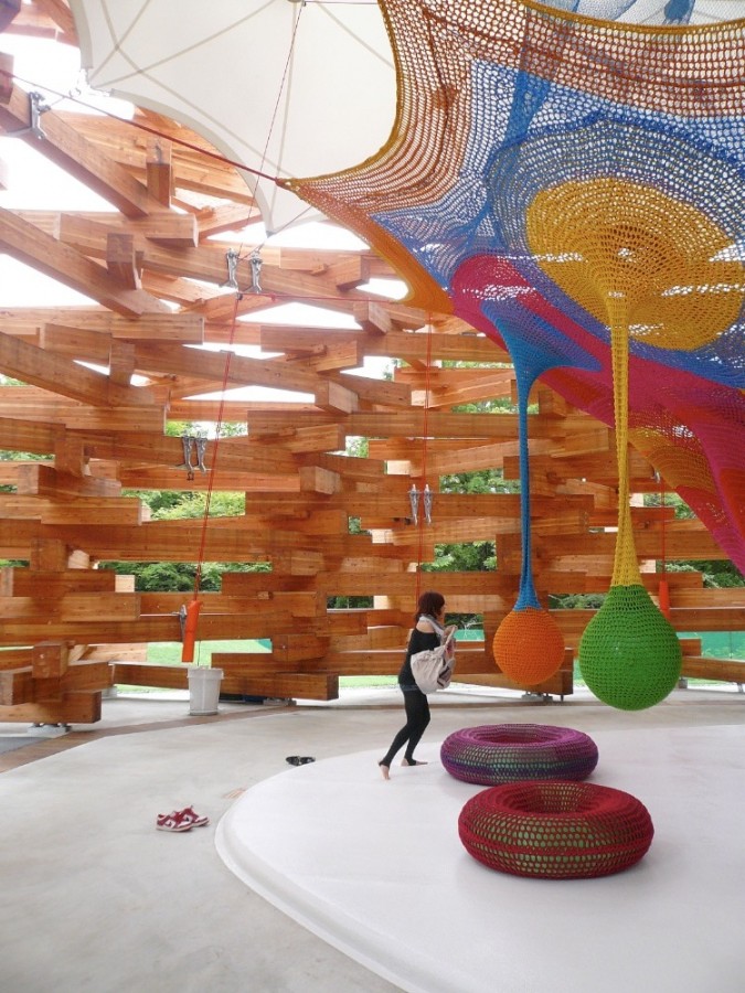 Woods of Net / Tezuka Architects / TIS & PARTNERS, photo by Abel Erazo Woods of Net / Tezuka Architects / TIS & PARTNERS, photo by Abel Erazo