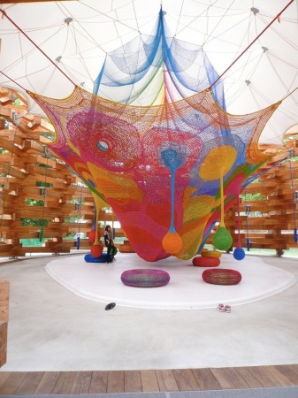 Woods of Net / Tezuka Architects / TIS & PARTNERS, photo by Abel Erazo Woods of Net / Tezuka Architects / TIS & PARTNERS, photo by Abel Erazo