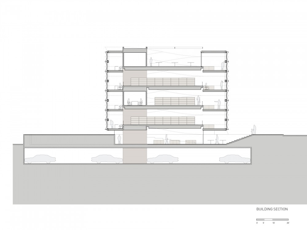 Baton Rouge Downtown Library by Trahan Architects, update
